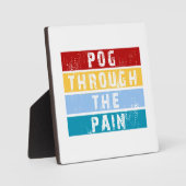 痛みプレミアムを突き抜ける フォトプラーク (正面)