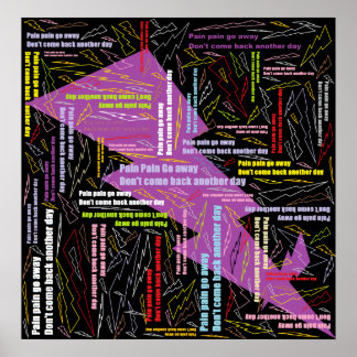 痛み遠くに ポスター