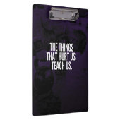 痛み – トレーニング感動的ワード – Kettlebell クリップボード (右)