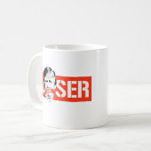 痛む負けトランプ コーヒーマグカップ (正面左)