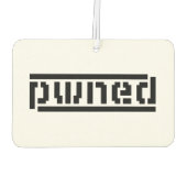 痛んだ カーエアーフレッシュナー (裏面)