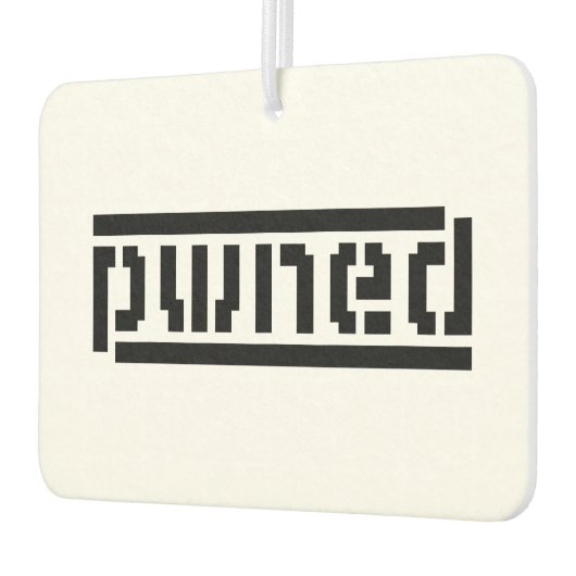 痛んだ カーエアーフレッシュナー (左)