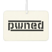 痛んだ カーエアーフレッシュナー (正面)