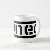 痛んだ コーヒーマグカップ (正面右)