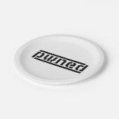 痛んだ ペーパープレート (アングル)