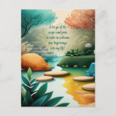 痛前向きみと怒りの手放し ポストカード (正面)