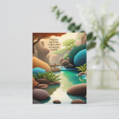 痛前向きみと怒りの手放し ポストカード (スタンド正面)