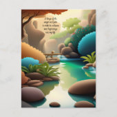 痛前向きみと怒りの手放し ポストカード (正面)