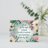 痛前向きみと怒りの手放し ポストカード (スタンド正面)