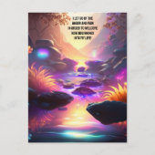 痛前向きみと怒りの手放し ポストカード (正面)