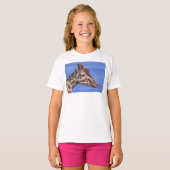 痛烈なキリン Tシャツ (正面フル)