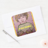 痛烈な熱狂 スクエアシール (封筒)