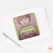 痛烈な熱狂 スクエアシール (封筒)