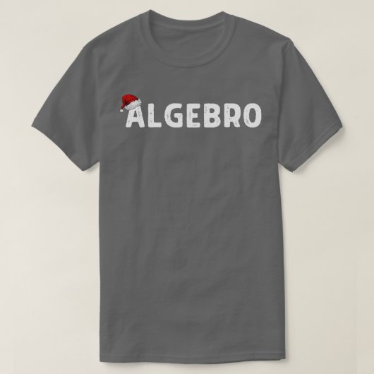 痛覚おもしろいクリスマス算数先生パン Tシャツ (デザイン正面)
