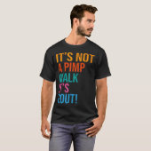 痛風おやじの歩き方 Tシャツ (正面フル)