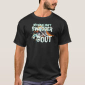 痛風です Tシャツ (正面)