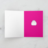 痩せたね、デブ猫 カード (内部)