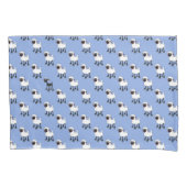 痩せた羊 枕カバー (正面)