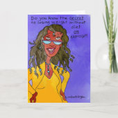 痩せる秘訣 カード (正面)