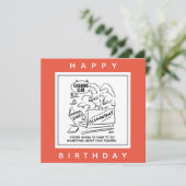 痩身クラブで会計士が帳簿をチェック カード (スタンド正面)