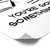 痩身クラブで会計士が帳簿をチェック ポスター (角)