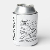 痩身クラブで会計士が帳簿をチェック 缶クーラー (缶正面)