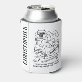 痩身クラブで会計士が帳簿をチェック 缶クーラー (缶裏面)