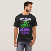 痩身性の第1グレードかわいい新学期S Tシャツ (正面フル)