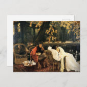 療養中の人々 - ジェームズ・ティソット ポストカード (正面/裏面)