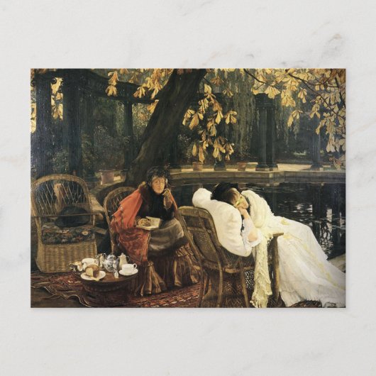 療養中の人々 - ジェームズ・ティソット ポストカード (正面)