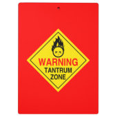 癇癪の地帯 クリップボード (裏面)