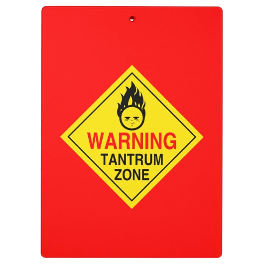 癇癪の地帯 クリップボード (裏面)