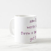 癇癪 コーヒーマグカップ (正面左)