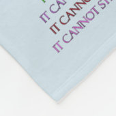 癌がケモエンジェルを行うことができないものフリースブランケット フリースブランケット (角)