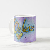 癌がコーヒーカップ信じマグを行えない コーヒーマグカップ (正面左)