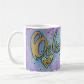 癌がコーヒーカップ信じマグを行えない コーヒーマグカップ (左)