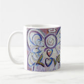 癌が詩エンジェルコーヒーカップのマグカップを行うことができない コーヒーマグカップ (左)