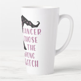 癌が間違った魔女を選んだ カフェラテマグ