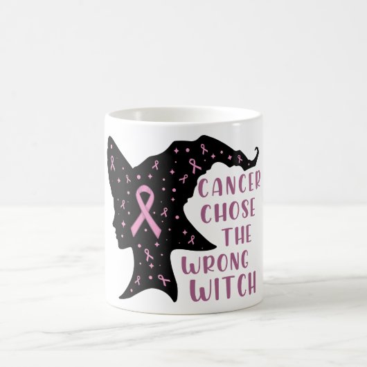 癌が間違った魔女を選んだ コーヒーマグカップ (中央)