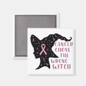 癌が間違った魔女を選んだ マグネット (正面/裏面)