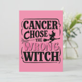 癌が間違った魔女ハロウィーン認識度を選んだ 招待状 (スタンド正面)