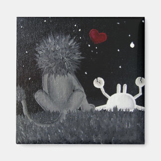 癌とレオの愛の磁石 マグネット