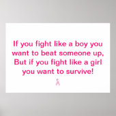 癌と戦う！ ポスター (正面)