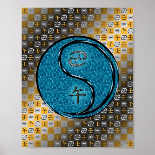 癌と水馬 ポスター (正面)