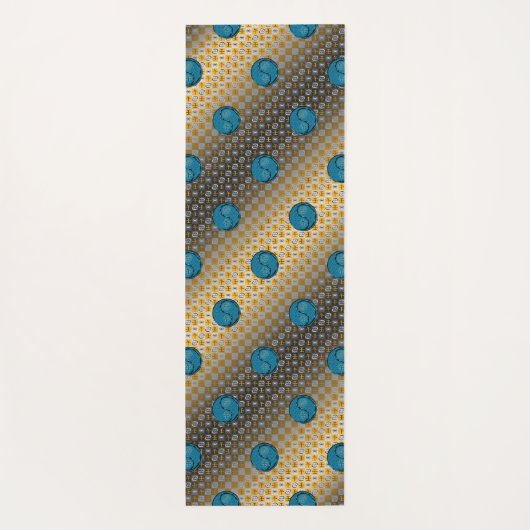 癌と水馬 ヨガマット (裏面)