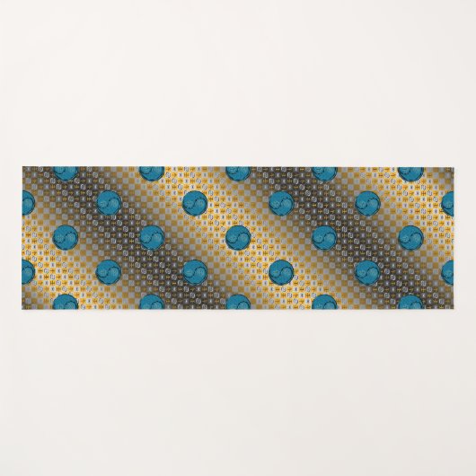 癌と水馬 ヨガマット (正面(横))