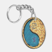 癌と火災のボア キーホルダー (正面左)