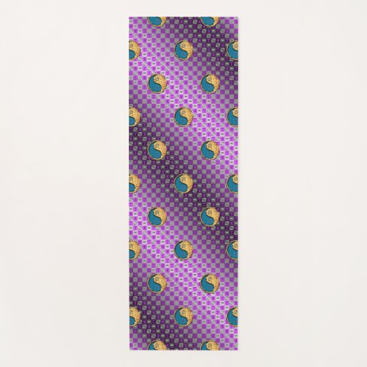 癌と火災のボア ヨガマット (正面)