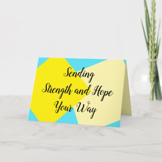 癌と病人の感情移入カード 案内状 (正面)