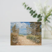 癌と病気の葉書からの自己治癒 ポストカード (スタンド正面)